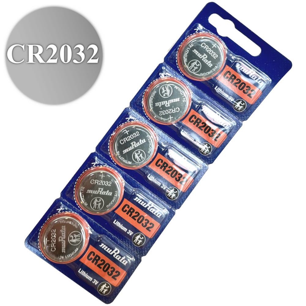 MURATA Baterie CR2032 Silver Oxide - 5ks